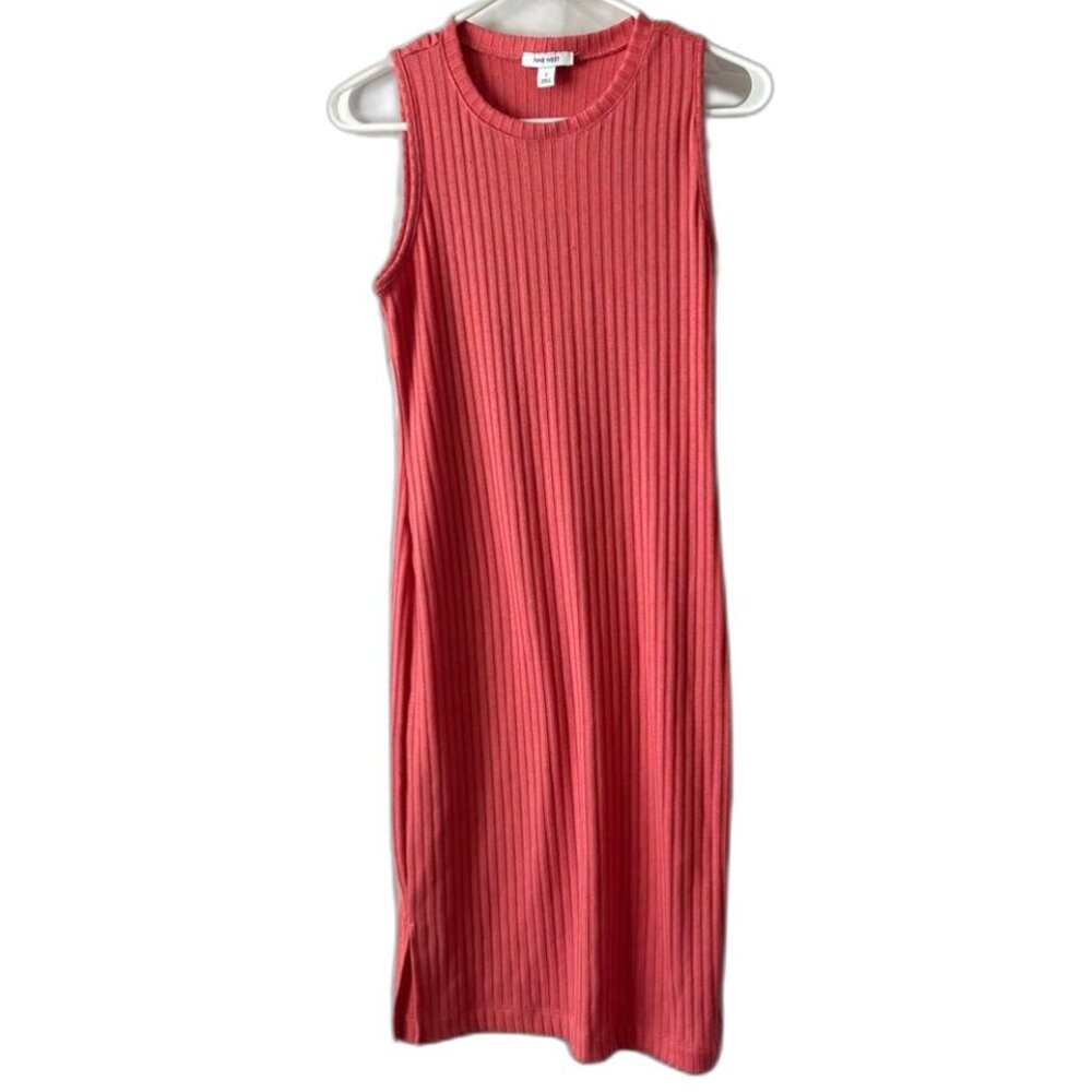 Nine West Ribbed Midi Tank Dress size Small